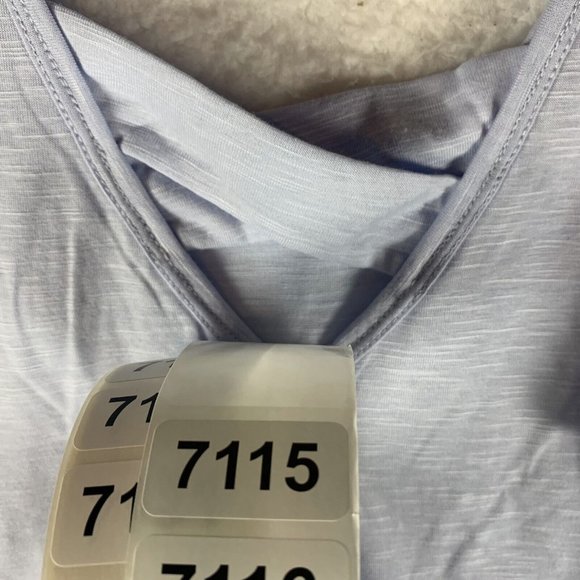 Gaiam Tank‎ Top Womens XS Xenon Blue High-Low Easy Fit Round Neck 7115 - Picture 8 of 8